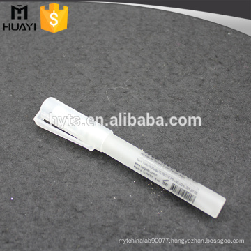 pen shape clear glass test tube for sample perfume